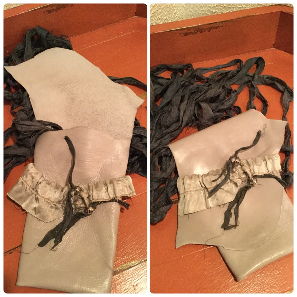 Handmade Convertible pouch - Picture 3 of 8